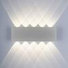 PAUL NEUHAUS LED nástěnné svítidlo ve stříbrné barvě, ovál, teplá bílá barva světla 2700K