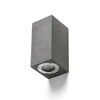 RENDL KANE II nástěnná beton/dekor tmavý granit 230V LED GU10 5W IP65 R13794