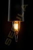 Segula 55230 LED francouzská svíčka čirá E14 1,5 W (9 W) 80 Lm 1.900 K