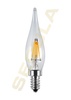 Segula 55234 LED francouzská svíčka čirá E10 1 W 60 Lm 1.900 K