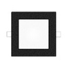 Mivvy LED podhledové svítidlo SLIM VOLCANO BLACK 165x165 mm 13W/4500K SLM1651654K5B