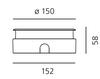 Artemide Ego 150 Flat sklo pochozí 38d  3000K čtverec T40018WFLW00