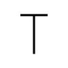 Artemide Alphabet of Light - velké písmeno T 1201T00A
