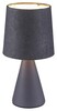 Rabalux stolní lampa Nalani E14 1x MAX 40W šedá 2695