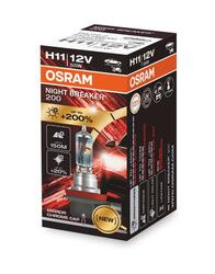 OSRAM H11 12V 55W PGJ19-2 NIGHT BREAKER 200 +200% 1ks 64211NB200
