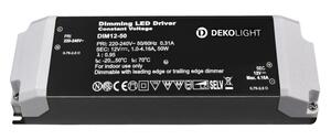 Deko-Light LED-napájení BASIC, DIM, CV 12V 12-50W konstantní napětí 1000-4610 mA IP20 stmívatelné 12V DC 12,00-50,00 W 862220