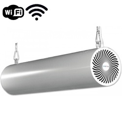 Germicidní zářič UVETTA Wi-Fi závěsná montáž pro velké prostory- Bílá INTU220AWW, UV-C  INDIRECT WHITE , UV-C power :255W , 250m3/hod