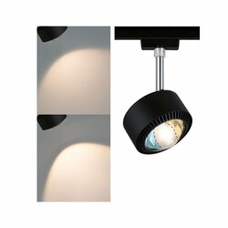 PAULMANN URail LED lištový spot Aldan spot 8W CCT 230V černá mat