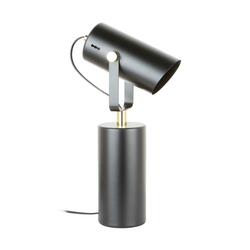 ZUMALINE A2058-MBK RESI stolní pracovní lampa matná černá/zlatá