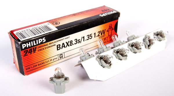 Philips BAX 8,3s/1,35 Grey 24V 13597CP