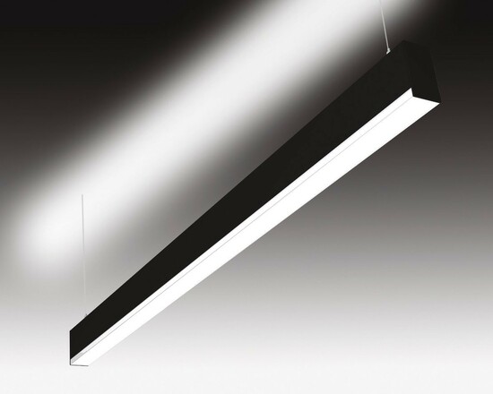 SEC Závěsné LED svítidlo přímé a nepřímé osvětlení WEGA-MODULE2-FAB-DIM-DALI, 36 W, černá, 1130 x 50 x 94 mm, 4000 K, 4760 lm 320-B-504-01-02-SP