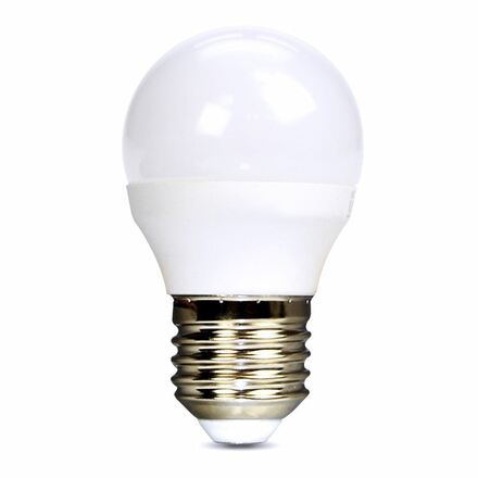 Solight LED žárovka, miniglobe, 6W, E27, 3000K, 510lm WZ412-1