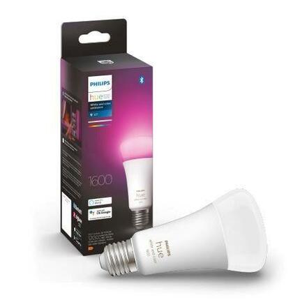 Hue Bluetooth LED White and Color Ambiance žárovka Philips 8719514288157 E27 A67 13,5W 1521lm 2000-6500K RGB stmívatelná