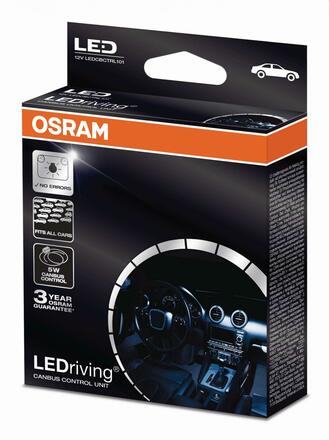 OSRAM LEDCBCTRL101 LEDriving Canbus Control Unit kompenzátor chybových hlášení pro LED žárovky 12V 5W