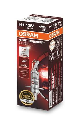 Osram Night Breaker Silver H1 12V 55W P14,5s 64150NBS