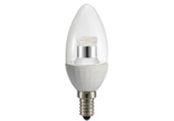 LED žárovka svíčka KP25T4 C37 4W E14 2700K