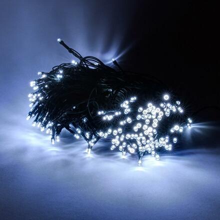 DecoLED LED světelný řetěz - 40m, 200 ledově bílých diod