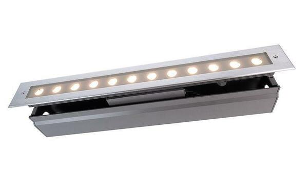 Light Impressions Deko-Light zemní svítidlo Line V WW 220-240V AC/50-60Hz 19,00 W 3000 K 1100 lm 549 mm stříbrná 730434