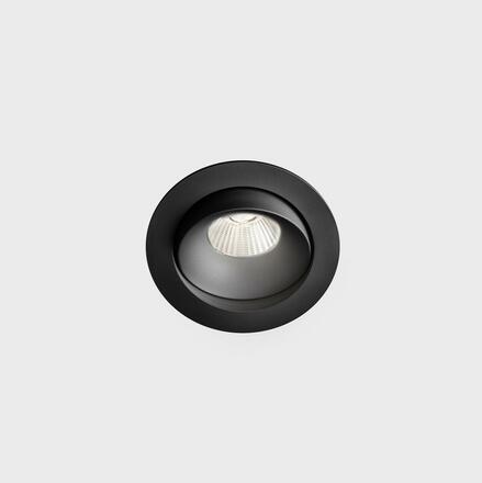 KOHL-Lighting LUXO TILT zapuštěné svítidlo s rámečkem pr.105 mm černá 38° 12W CRI 90 2700K 1.10