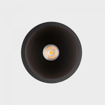 KOHL-Lighting NOON zapuštěné svítidlo s rámečkem pr.93 mm černá 38° 10 W  CRI 80 2700K 1.10V