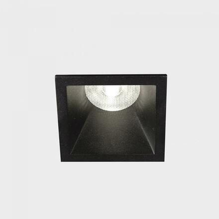 KOHL-Lighting VERSUS MUZZY SQ zapuštěné svítidlo s rámečkem 56x56mm černá 25° 9 W CRI 80 2700K 1.10V