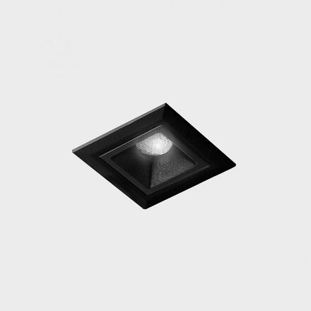 KOHL-Lighting NSES zapuštěné svítidlo s rámečkem 45x45 mm černá 2 W CRI 90 3000K Non-Dimm