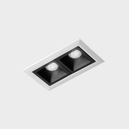 KOHL-Lighting NSES zapuštěné svítidlo s rámečkem 75x45 mm bílá-černá 4 W CRI 90 4000K Non-Dimm