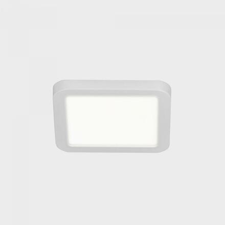 KOHL-Lighting DISC SLIM SQ zapuštěné svítidlo s rámečkem 225x225 mm bílá 24 W CRI 80 4000K PUSH