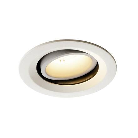BIG WHITE NUMINOS MOVE DL M vnitřní LED zápustné stropní svítidlo bílá/bílá 3000 K 55° otočné a výkyvné 1003596