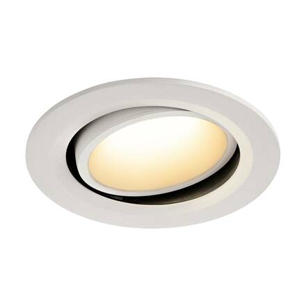 BIG WHITE NUMINOS MOVE DL L vnitřní LED zápustné stropní svítidlo bílá/bílá 3000 K 40° otočné a výkyvné 1003665