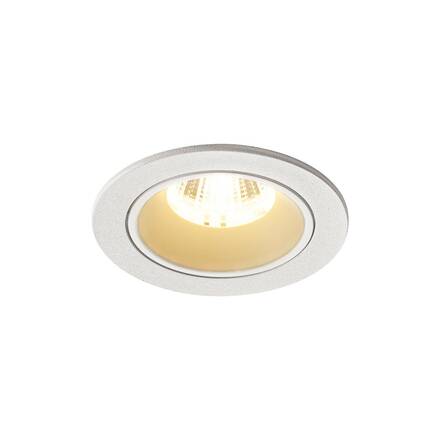 BIG WHITE NUMINOS DL S vnitřní LED zápustné stropní svítidlo bílá/bílá 3000 K 55° včetně listových pružin 1003812