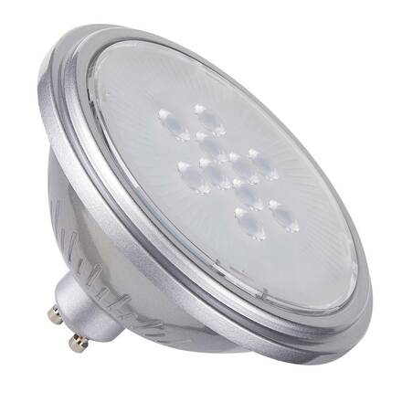 BIG WHITE QPAR111 GU10 LED světelný zdroj stříbrný 7 W 4000 K CRI 90 40° 1005296
