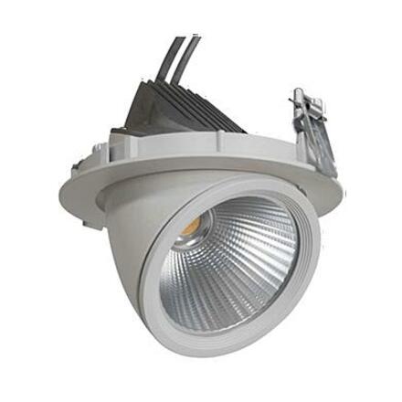 NBB GIMBAL LED COB DOWNLIGHT 15W/940 24° CRI90+ pr.109x85mm IP20 253424015