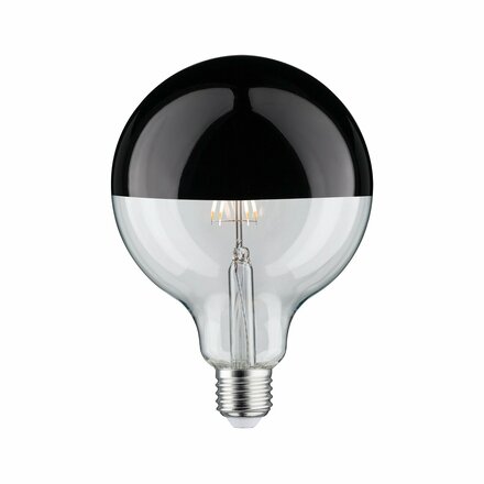PAULMANN LED Globe 6,5 W E27 zrcadlový svrchlík černý chrom teplá bílá stmívatelné 286.80