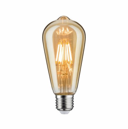 PAULMANN LED žárovka ST64 6,5 W E27 zlatá zlaté světlo 287.17