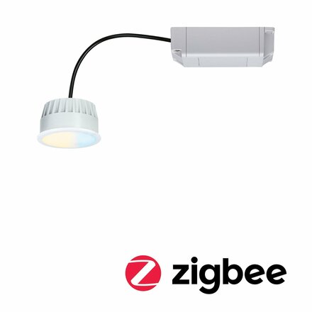 PAULMANN LED Modul vestavné svítidlo Smart Home Zigbee měnitelná bílá Coin kruhové 50mm Coin 6W 470lm 230V měnitelná bílá satén