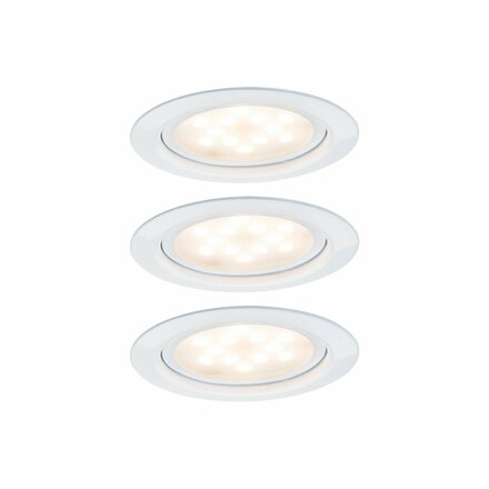 Paulmann zápustné svítidlo Micro Line LED 3x4,5W bílá SET 3KS 935.54 P 93554