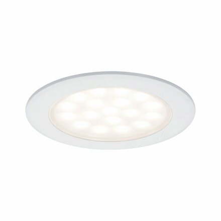 Paulmann LED nábytkové vestavné svítidlo kruhové 2ks sada 2x2,5W bílá mat 999.21 P 99921