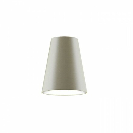 RENDL CONNY 25/30 stolní stínidlo Monaco holubí šeď/stříbrné PVC max. 23W R11591