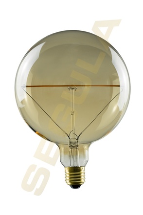 Segula 55255 LED koule 150 horizontální vlákno zlatá E27 5 W (35 W) 400 Lm 2.200 K