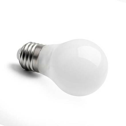 LED vláknová žárovka E27 4W MAT A50 827