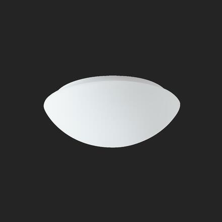 OSMONT 42709 AURA 8 stropní/nástěnné skleněné svítidlo bílá IP44 2x60W E27