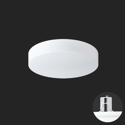 OSMONT 63116 DELIA V1 stropní/nástěnné plastové polovestavné svítidlo bílá IP44 2700-6500 K 18W LED