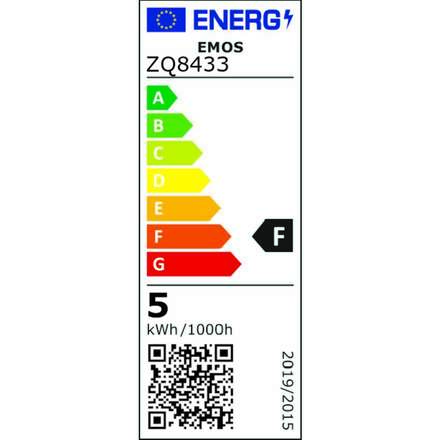 EMOS LED žárovka Classic MR16 4,5W GU5,3 teplá bílá 1525732200