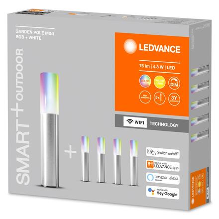 LEDVANCE SMART+ Wifi Garden 5 Pole Mini RGB + W 4058075478190