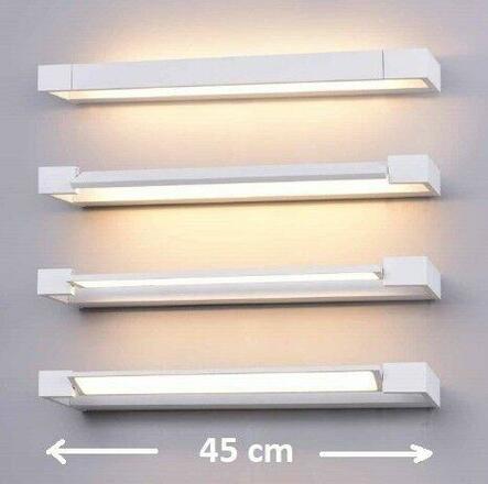 LED Koupelnové nástěnné svítidlo AZzardo Dali 45 3000K white AZ2790 12W 1440lm 3000K IP44 45cm bílé
