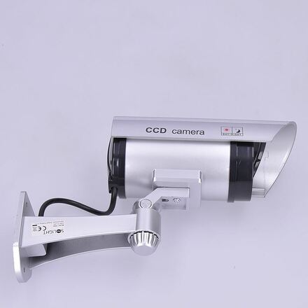 Solight maketa bezpečnostní kamery, na stěnu, LED dioda, 2 x AA 1D40