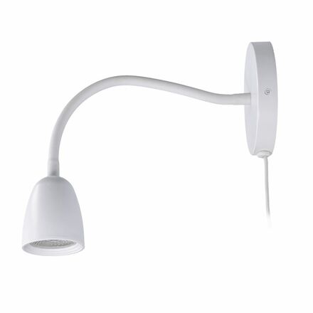 Solight LED nástěnná lampička, stmívatelná, 4W, 280lm, 3000K, bílá WO54-W