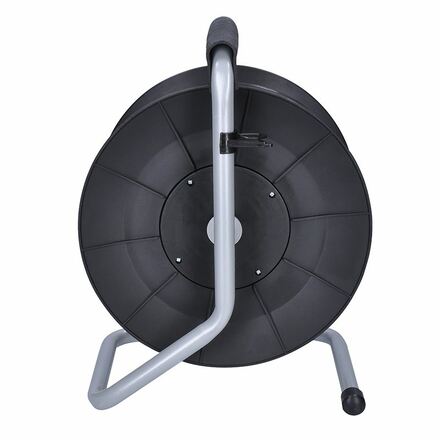 Solight prodlužovací přívod na bubnu, 4 zásuvky, černý, 50m PB02