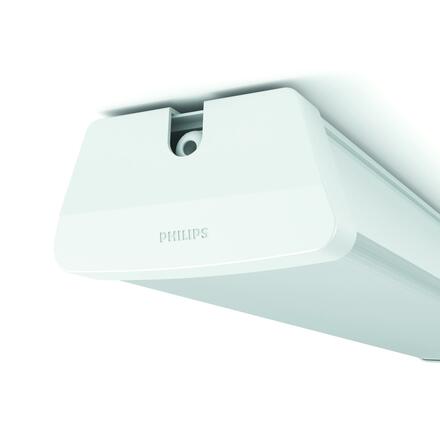 LED Stropní/ nástěnné svítidlo Philips Aqualine 31247/31/P3 4000K IP65 bílé 117,5cm